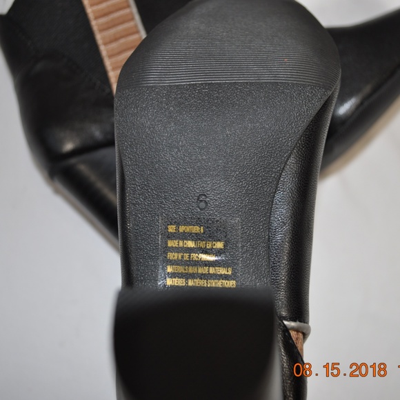 mark by Avon Sideswipe Booties Black Ankle Boot - Picture 8 of 8